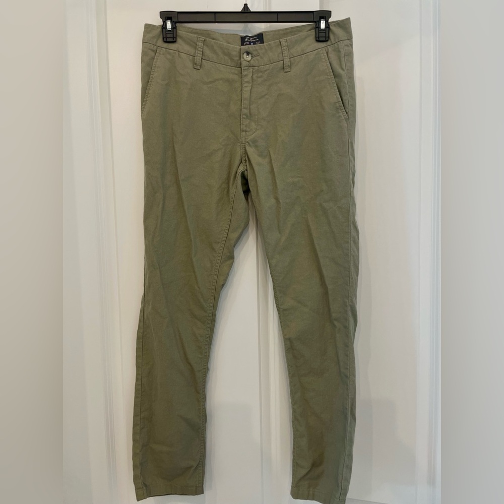 Ben Sherman Linen Slim Khaki Chinos for Men (Never Worn NWOT)